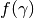 f(\gamma)