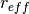 r_{eff}