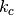 k_c