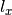 l_x